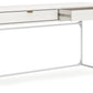 Deznee - White - 60" Home Office Desk