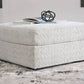 Cuddle Plush - Arctic - Oversized Accent Ottoman - Forward Furniture