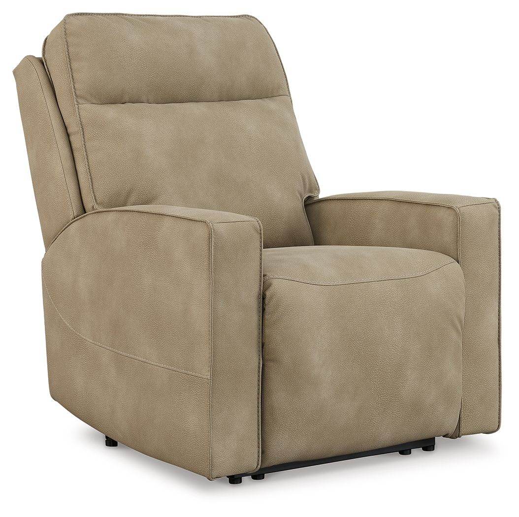Next-Gen Durapella - Power Recliner / Adj Headrest - Fabric - Sand