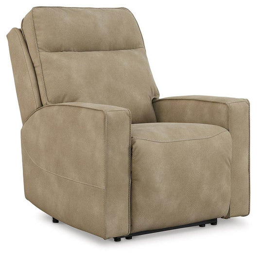 Next-Gen Durapella - Sand - Power Recliner / Adj Headrest - Fabric - Forward Furniture