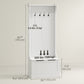 4-in-1 Hall Tree with Shoe Storage and Bench