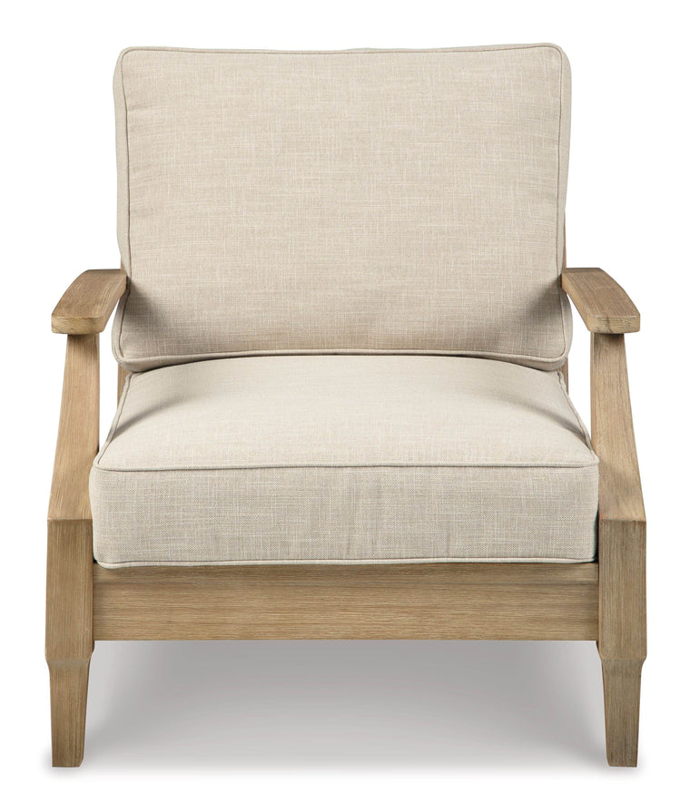 Clare View - Beige - Lounge Chair w/Cushion - Forward Furniture