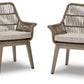 Beach Front - Arm Chair With Cushion (Set of 2) - Beige