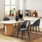 Upholstered Dining Chairs Set of 4 - Dark Grey