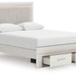 Zuraleus - Upholstered Panel Platform Storage Bed
