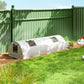 Portable Mini Greenhouse, Tunnel Growing Tent with 5 Mesh Windows and Steel Frame