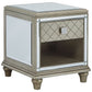 Chevanna - Platinum - Rectangular End Table