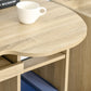 Computer Desk with Storage, Home Office Laptop Table with Shelves and Drawers, Modern Workstation Desk with Keyboard Tray