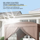10'x10' Outdoor Pop Up Party Tent Wedding Gazebo Canopy with Carrying Bag (Coffee)