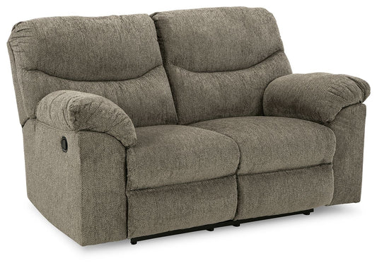 Alphons - Putty - Reclining Loveseat - Fabric