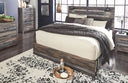 9 Pc. Bed, Dresser, Mirror, 2 Nightstands