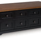 Wildenauer - Brown / Black - Lift Top Cocktail Table - Forward Furniture