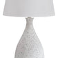 Wyattford - White / Black - Metal Table Lamp