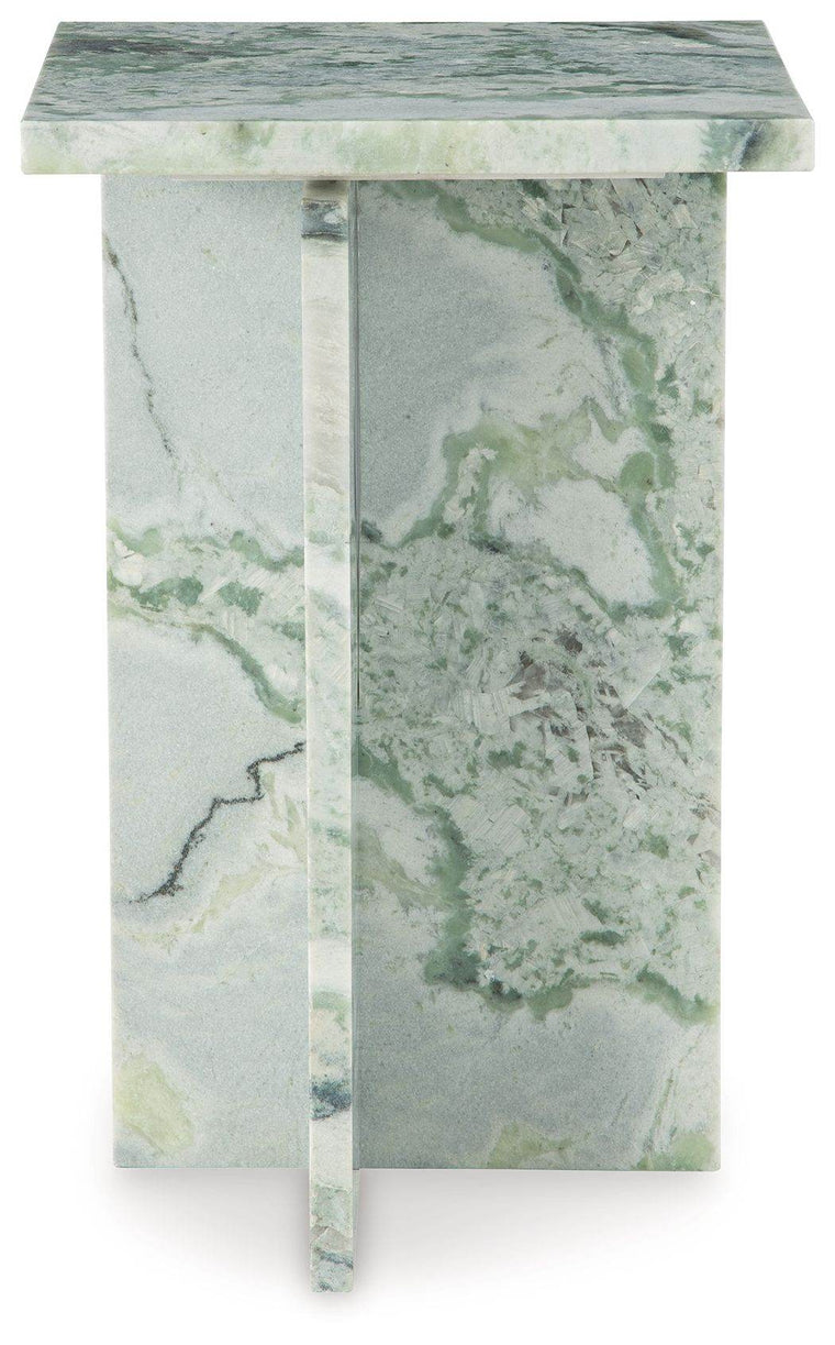 Deaconwell - White / Green - Accent Table - Forward Furniture
