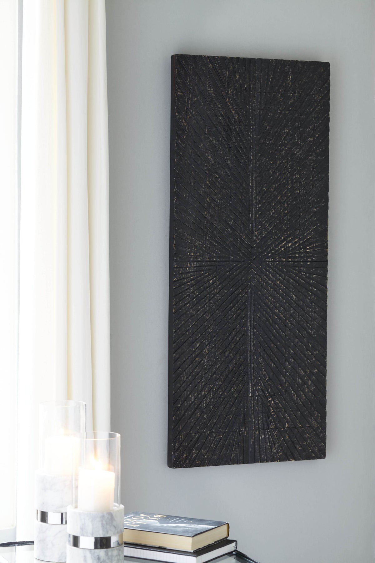 Lenora - Antique Black - Wall Decor - Forward Furniture