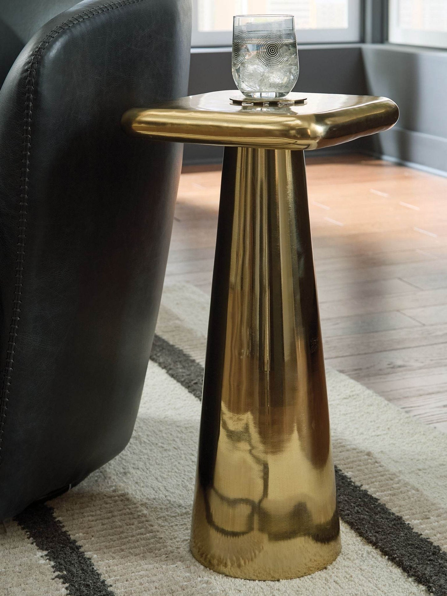 Dallenburg - Gold Finish - Accent Table - Forward Furniture