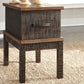 Stanah - Brown / Beige - Chair Side End Table