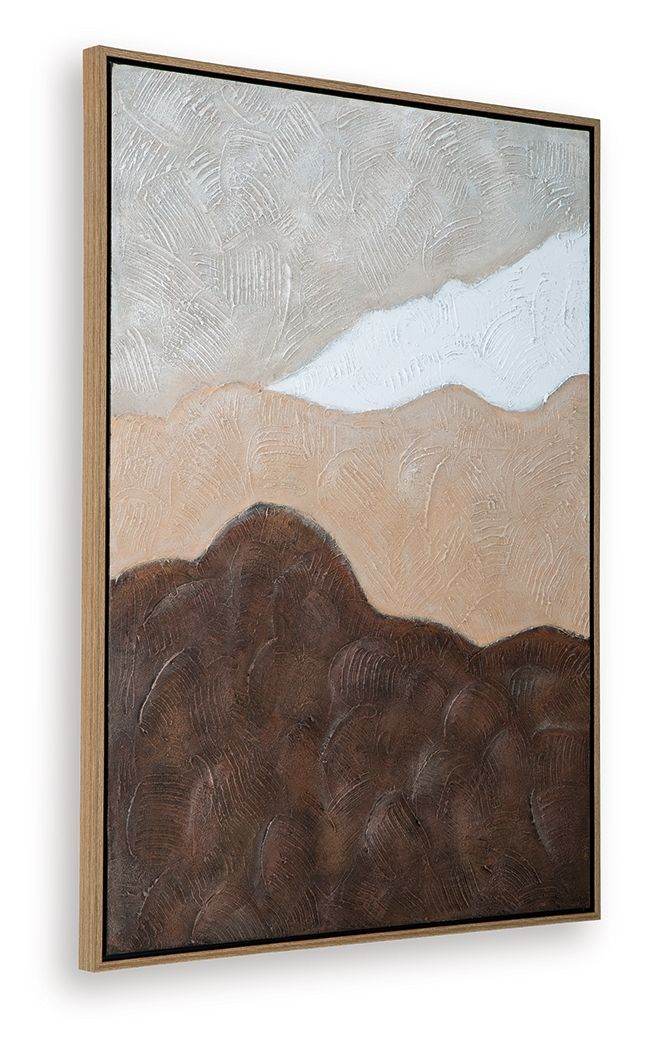 Fanthorne - Tan / Brown / White - Wall Art - Forward Furniture