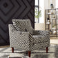 Morrilton Next-gen Nuvella - Natural / Charcoal - Accent Chair