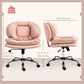Criss Cross Swivel Office Chair, Armless - Pink