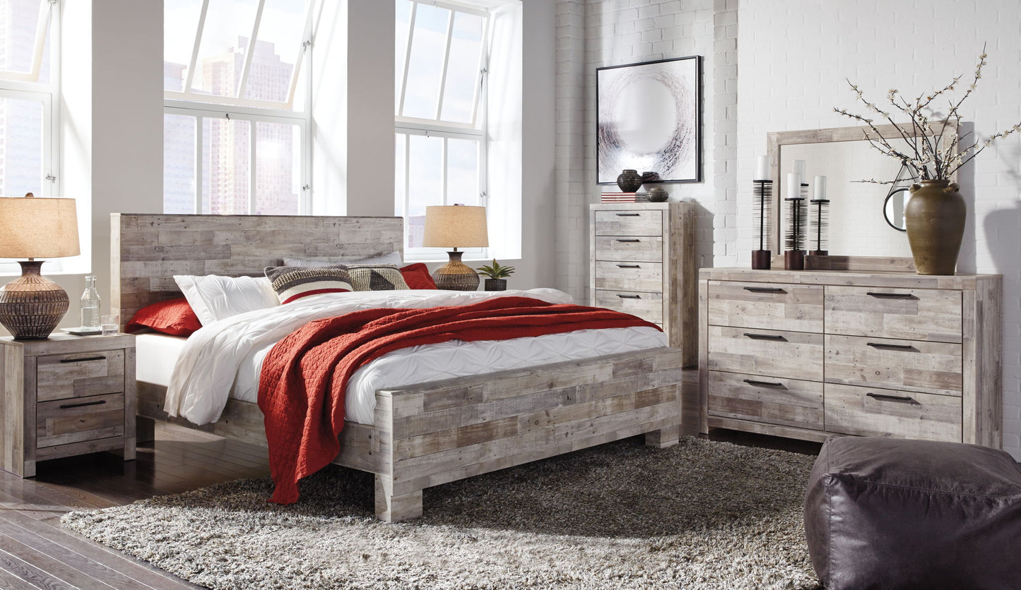 Effie - Panel Bed
