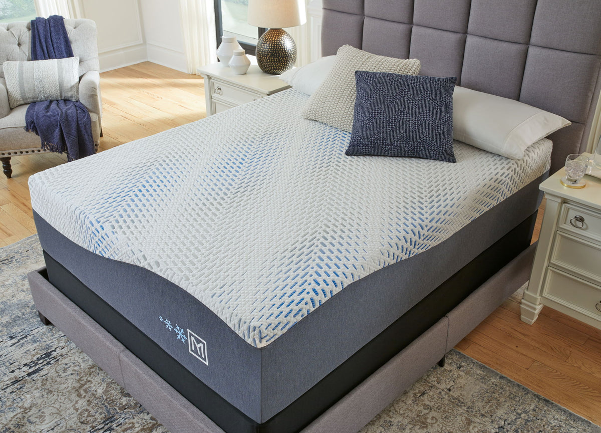 Millennium - 2 Pc. - Luxury Gel Twin XL Mattress, Foundation - White