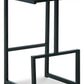 Strumford - Gray / Black - Tall Uph Barstool (Set of 2)