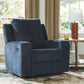 Danum - Ink - Zero Wall Recliner - Fabric