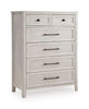 Darbonton - Six Drawer Chest - Dove White