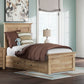 Makidern - Panel Storage Bed With Under Bed Storage Unit