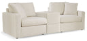 3 Pc. Sectional With Storage Console