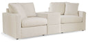 3 Pc. Sectional With Storage Console