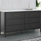 Cadmori - Six Drawer Dresser