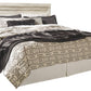 Bellaby - King Panel Headboard with Bolt on Metal Frame - Whitewash