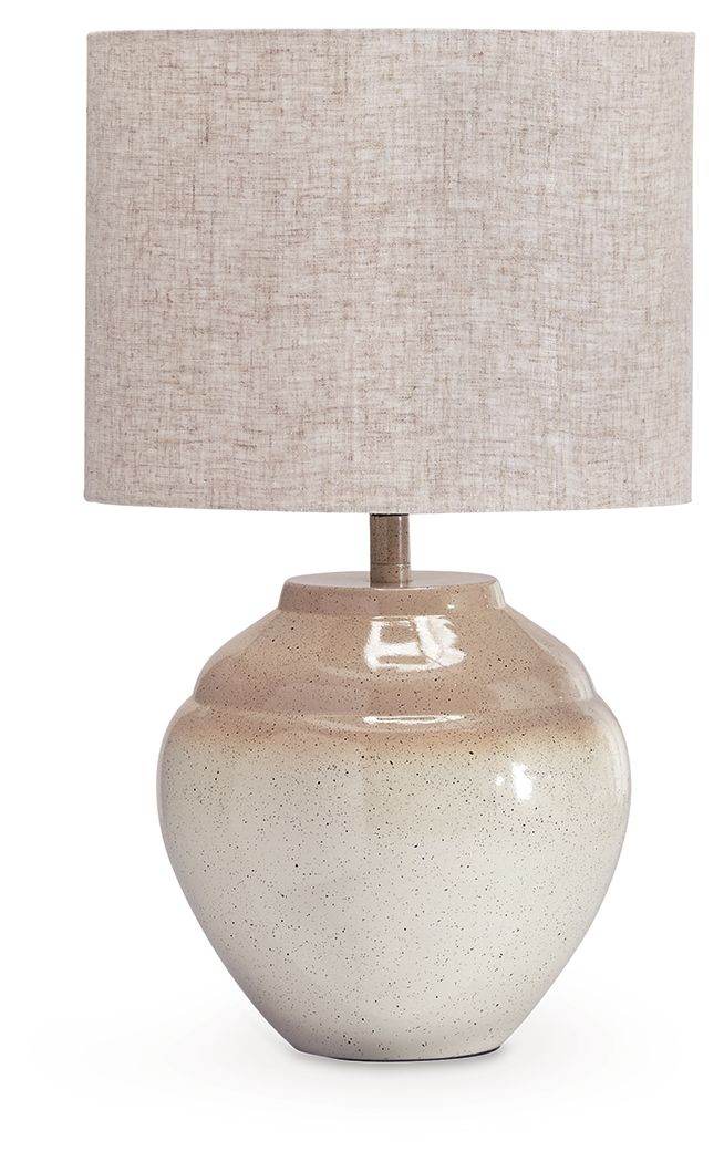 Waldish - Cream / Beige - Metal Table Lamp - Forward Furniture