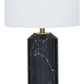 Hanzila - Poly Table Lamp - Black / Gold Finish