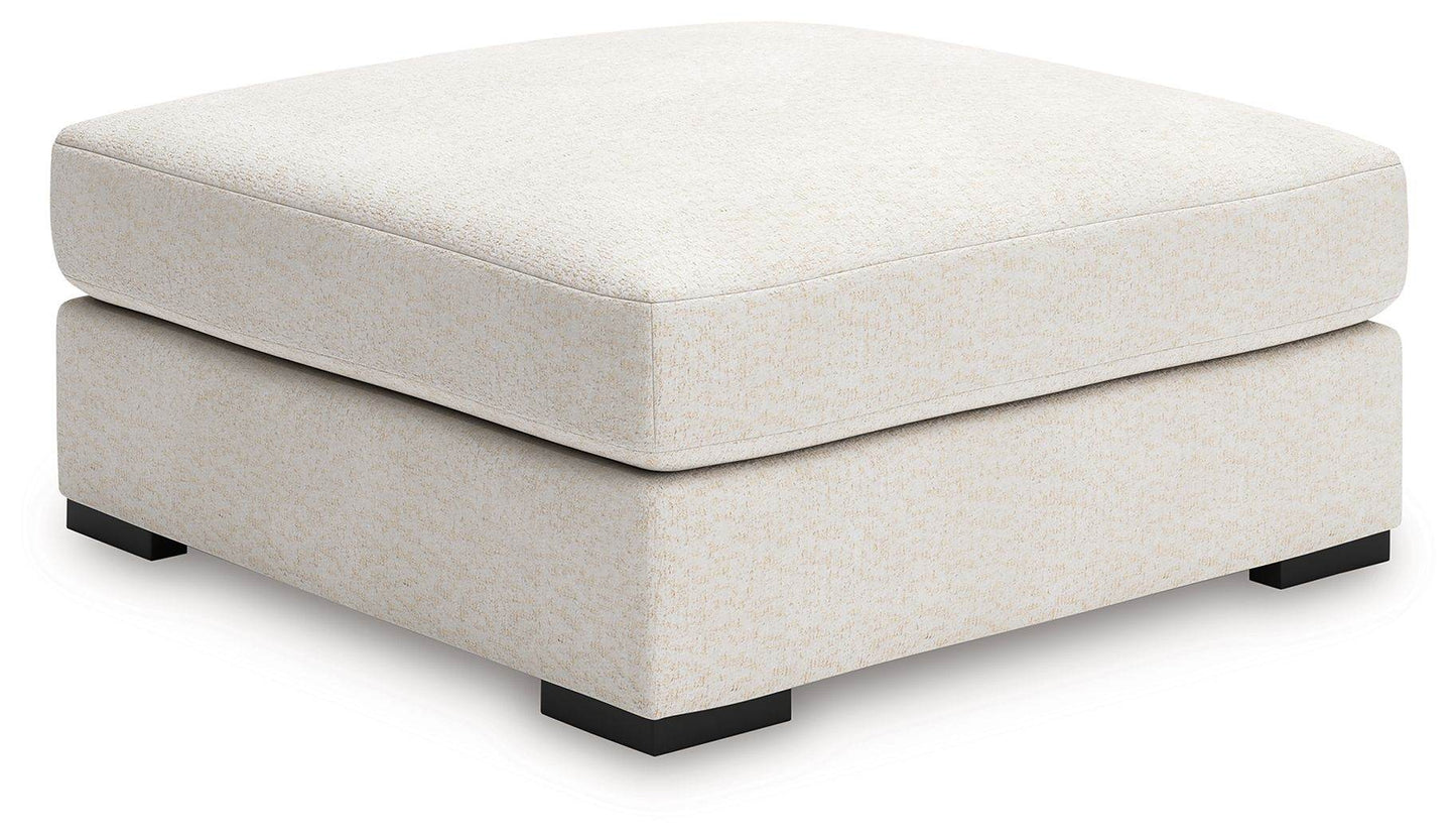 Donelson Creek - Vanilla - Oversized Accent Ottoman - Forward Furniture