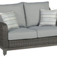 Elite Park - Gray - Loveseat W/Cushion