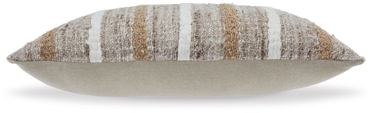 Benish - Pillow (Set of 4) - Tan / Brown / White