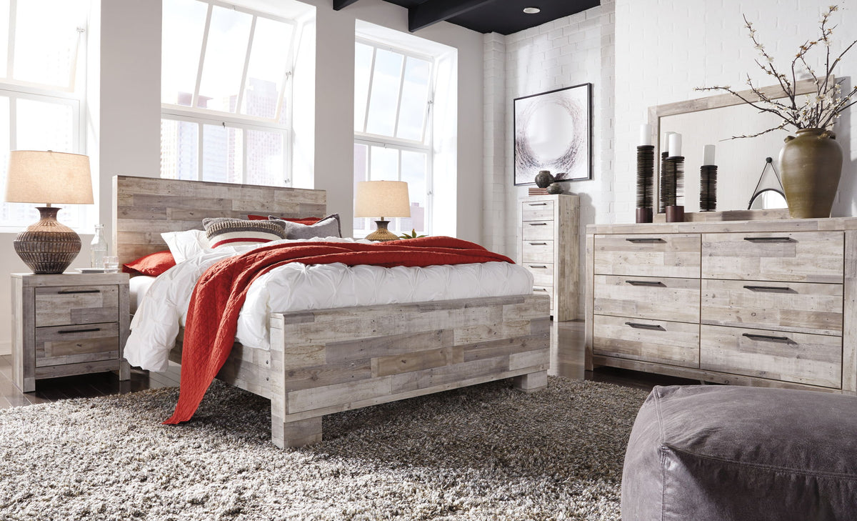 Effie - Panel Bed