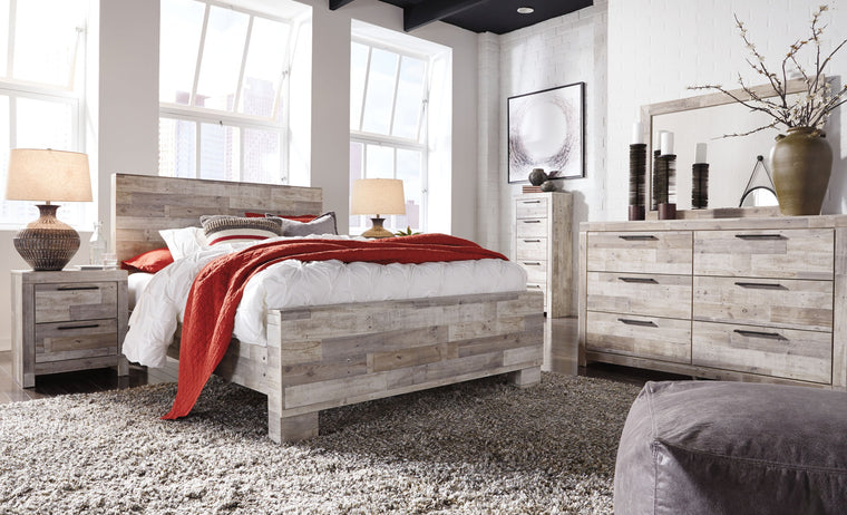 Effie - Panel Bed