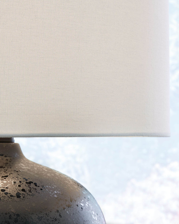 Ladstow - Black - Ceramic Table Lamp - Forward Furniture