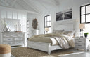6 Pc. Bed, Dresser, Mirror, Chest
