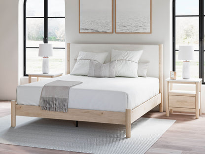 Cadmori - Upholstered Panel Bed - Forward Furniture