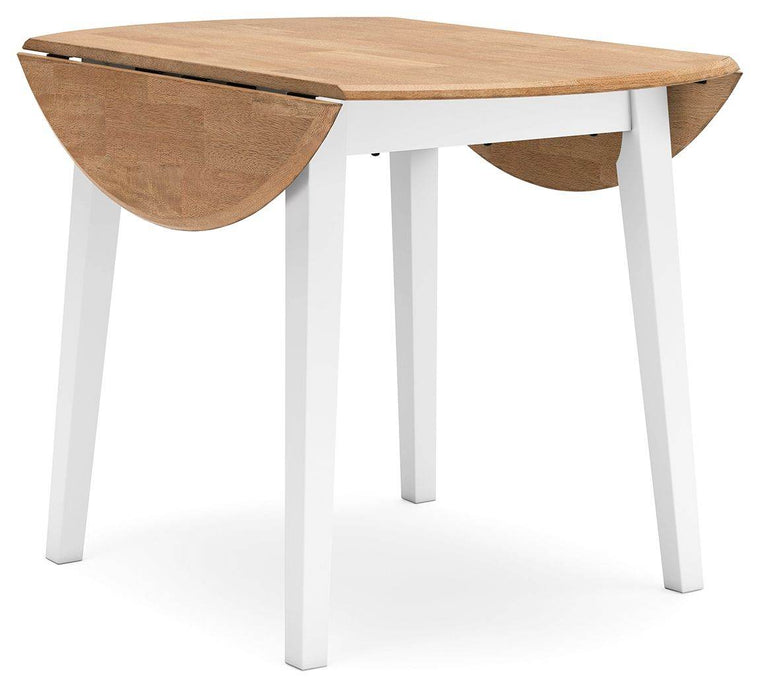 Gesthaven - Round Dining Room Drop Leaf Table - Forward Furniture