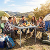 Folding Picnic Table Heavy Duty Camping Table 34