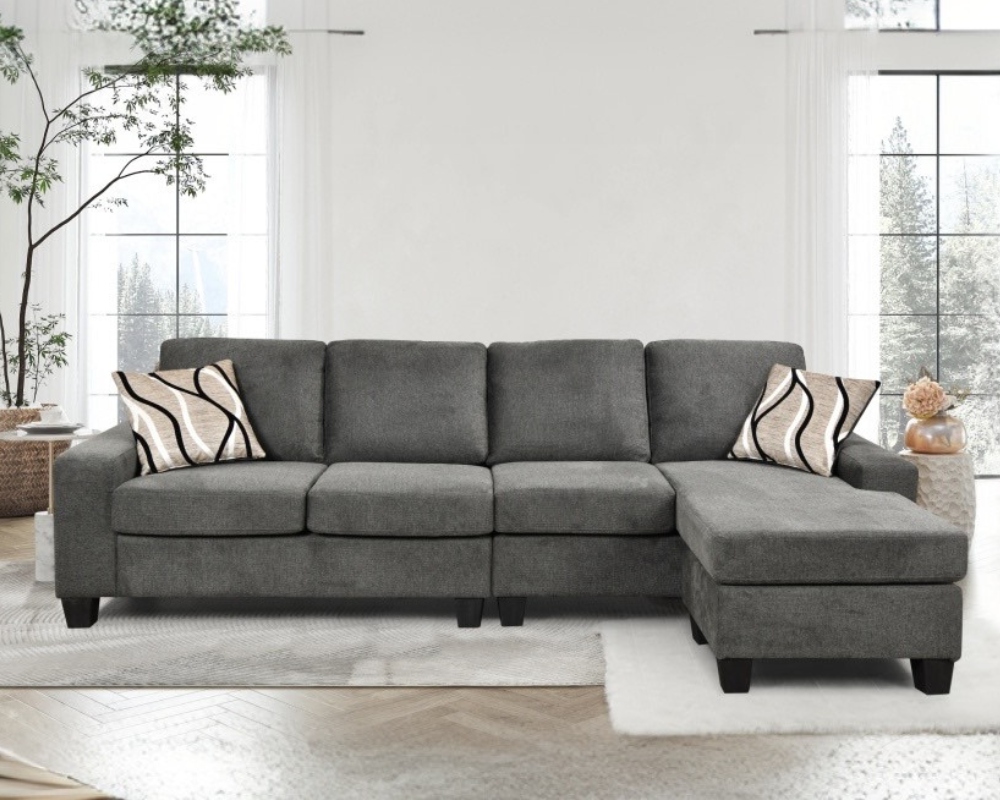 Lauren Sectional With Reversible Chaise 