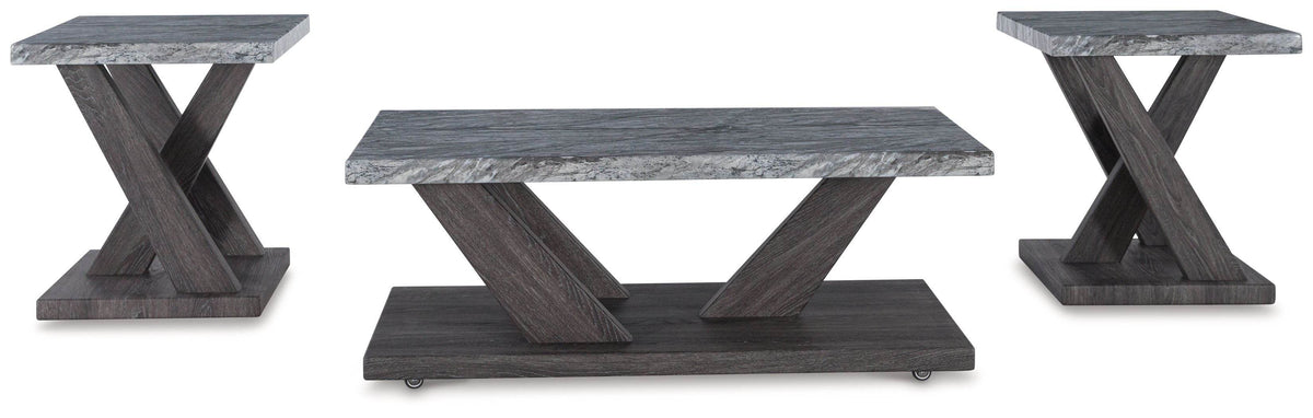 Bensonale - Brown / Gray - Occasional Table Set (Set of 3) - Forward Furniture