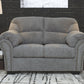 Allmaxx - Pewter - Loveseat