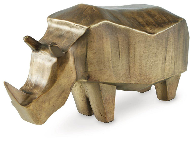 Gentwell - Antique Gold Finish - Sculpture - Forward Furniture